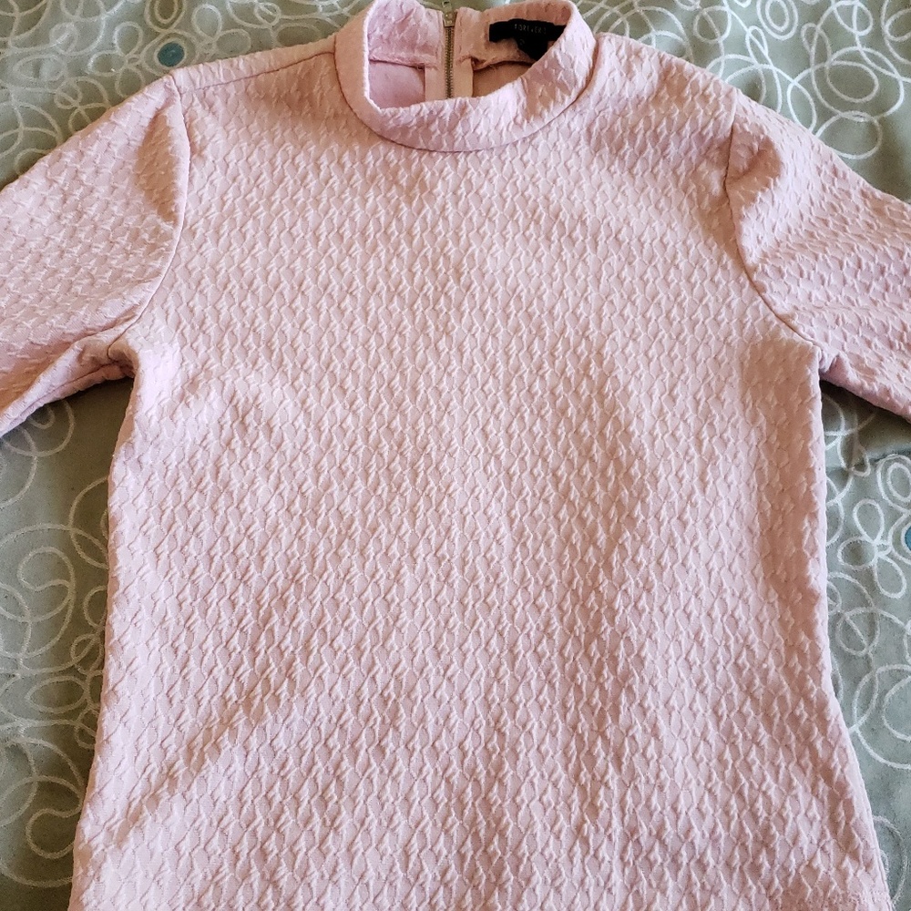 Pink turtleneck